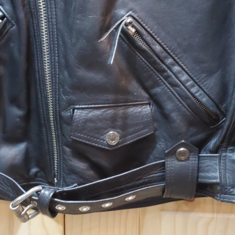Men's Harley Davidson leather jacket - Picture 5 of 6